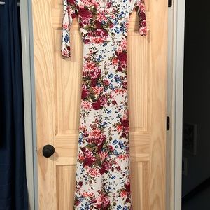 Pinkblush Maternity Maxi Dress (Size S)